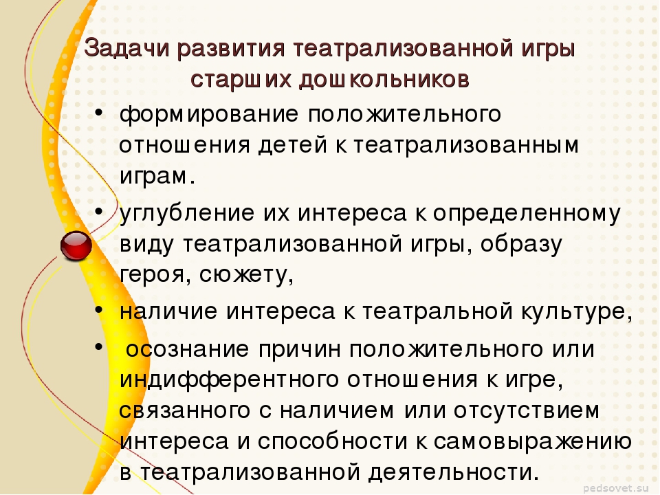 "Театрализованные игры детей дошкольного возраста"