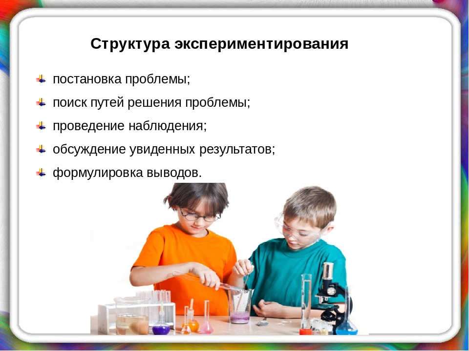 «Экспериментирование как современная форма развития детей дошкольного возраста»
