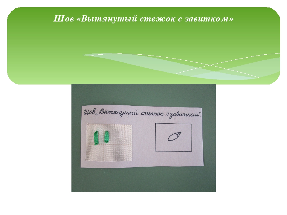 Мастер – класс «Вышивка лентами»