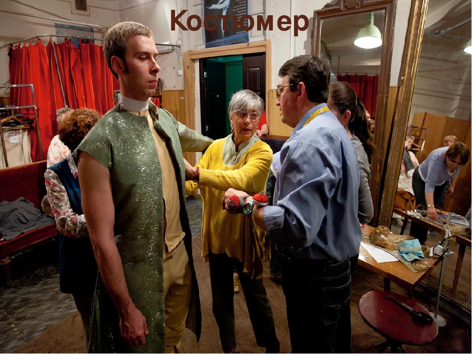 Презентация к занятию "Закулисье"