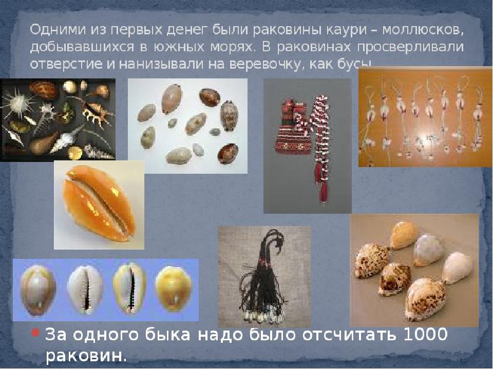Презентация на тему "Денежная история"