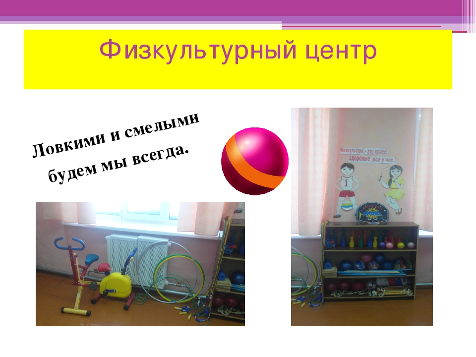 Предметно - развивающая среда.