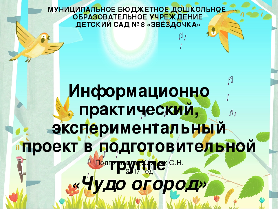 Презентация "Чудо огород" в подготовительной группе