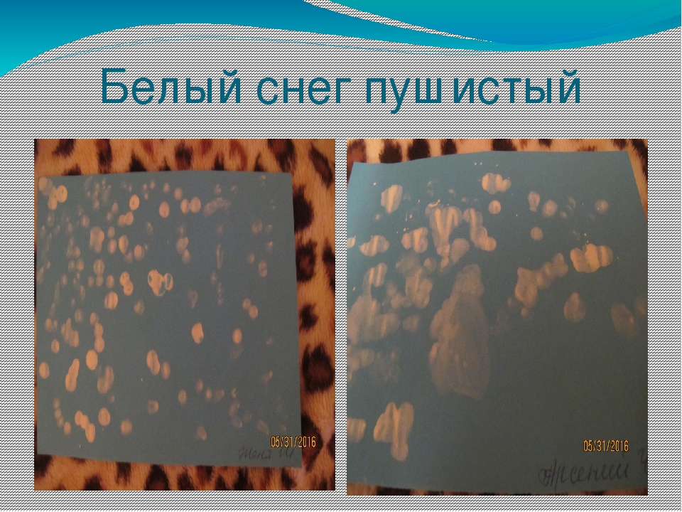 Использование нетрадиционных технологий в художественно-продуктивной деятельности детей дошкольного возраста