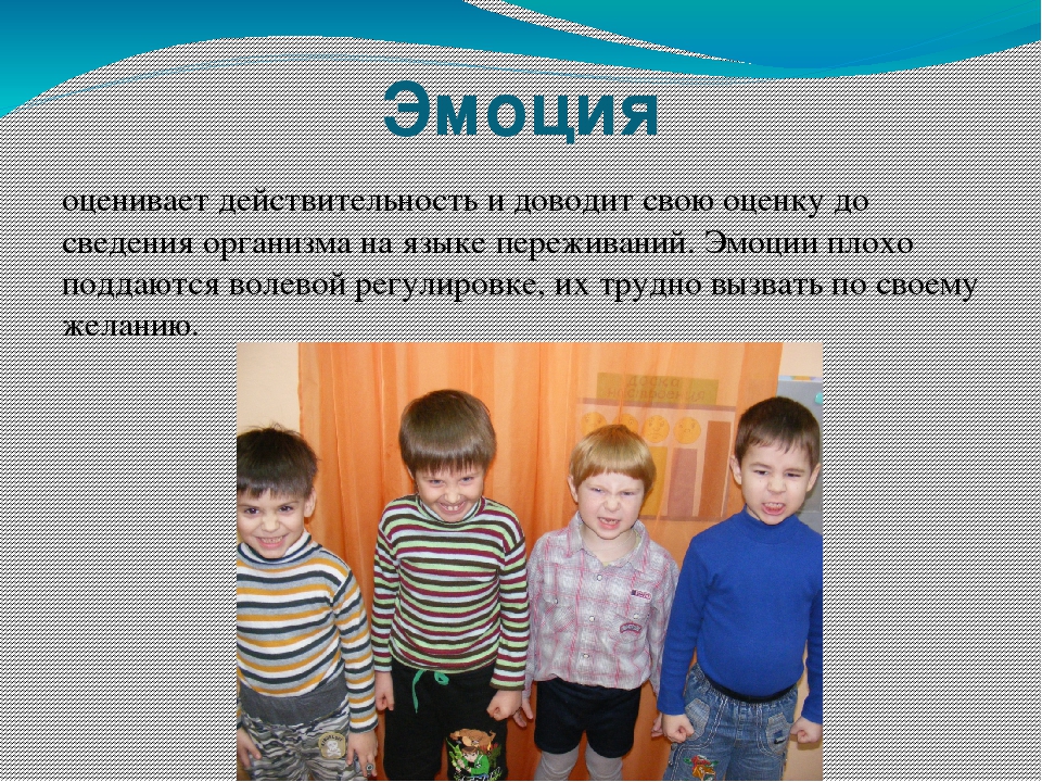 Развитие эмоций у детей дошкольного возраста