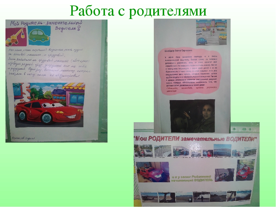 Презентация открытого занятия на тему "Водитель"