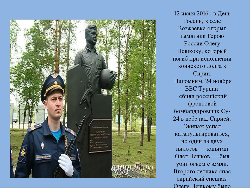 Презентация "Герои России" Познавательное развитие