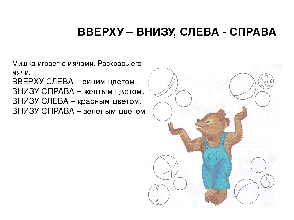 Презентация для детей "Развиваем пространственные представления у детей с особенностями психофизического развития"