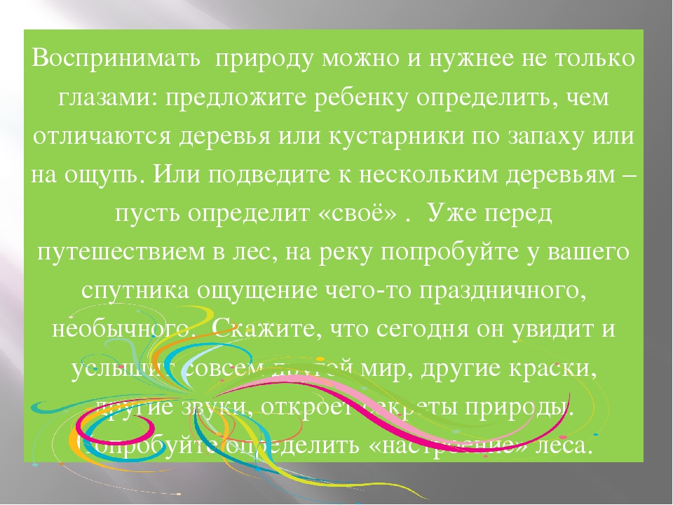 "Прогулка с семьей на природе для формирование ЗОЖ"
