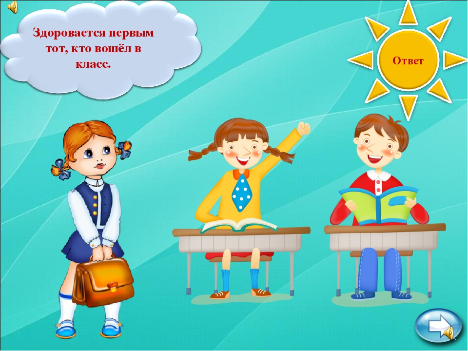 Презентация для детей " Уроки вежливости."