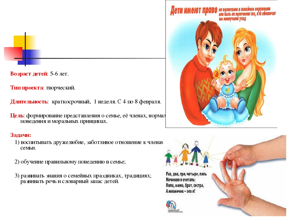 Проект на тему: "Семья"