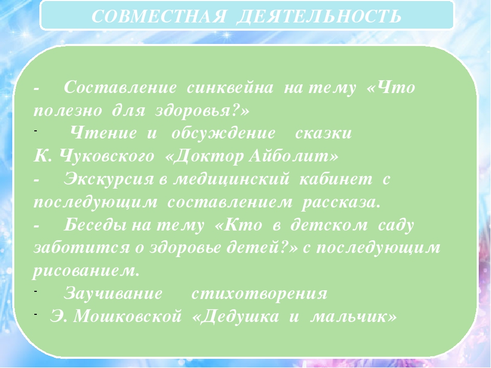 Презентация Советы Доктора Айболита