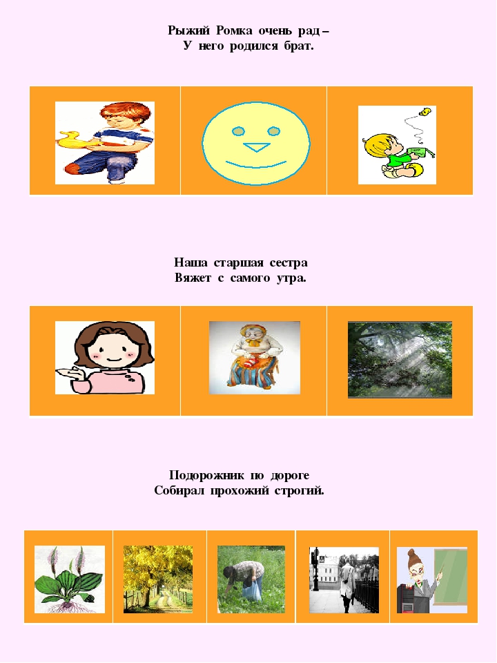 Мнемодорожки на звук "Р"