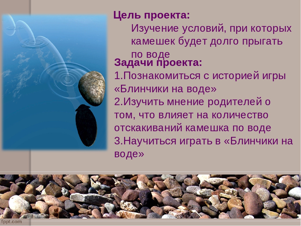 Презентация "Блинчики на воде "
