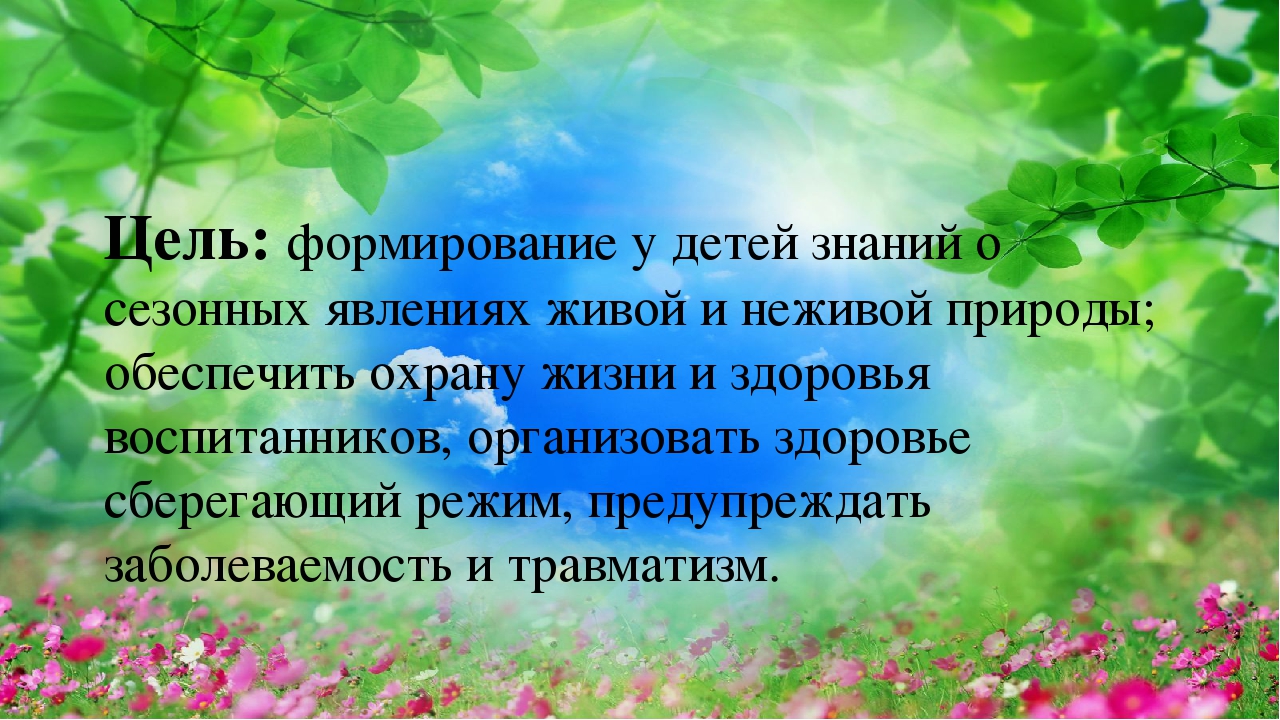 Проект - презентация "Веселое лето- здоровое лето"