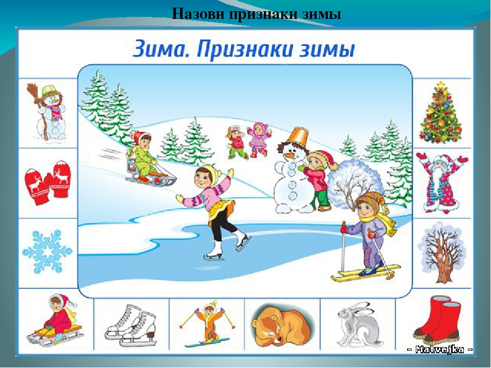 Мультимедийная игра "Звери зимой" (средняя группа)