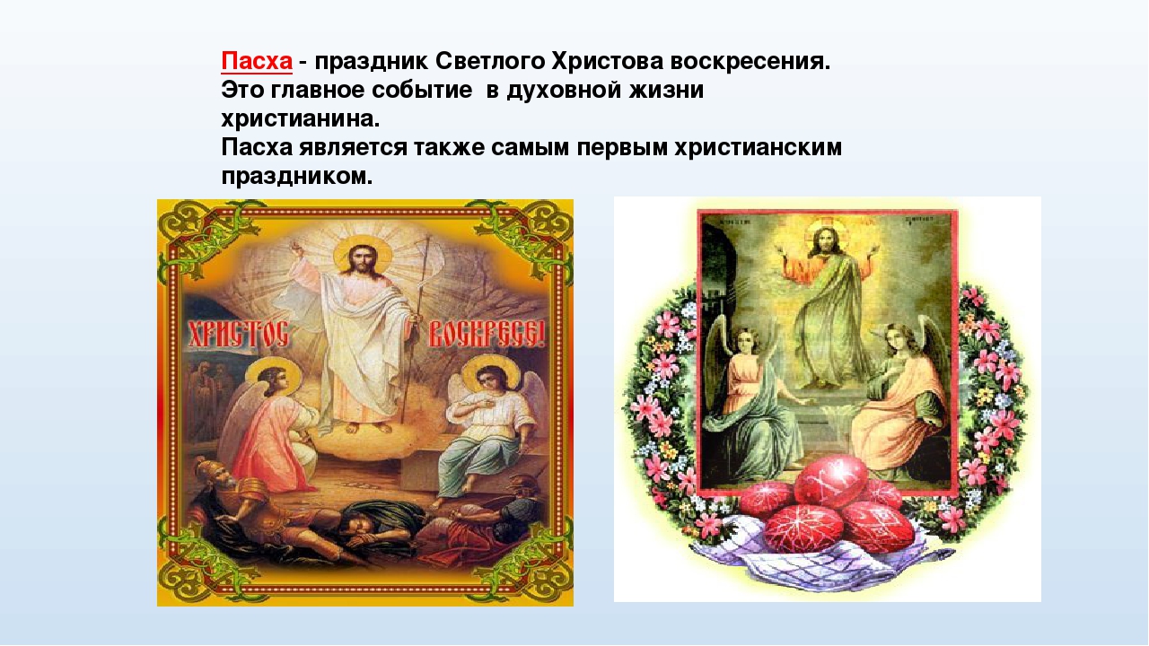 Проект на тему: "Пасха"