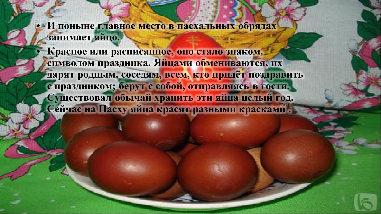 Проект на тему: "Пасха"