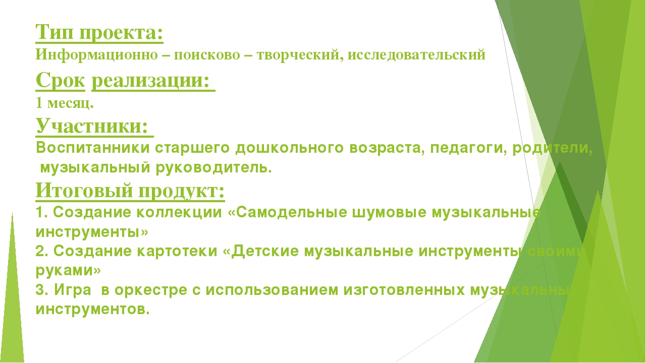 Презентация проекта Оркестр из ничего