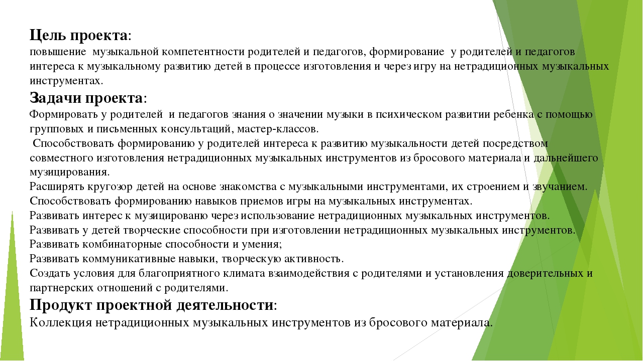 Презентация проекта Оркестр из ничего
