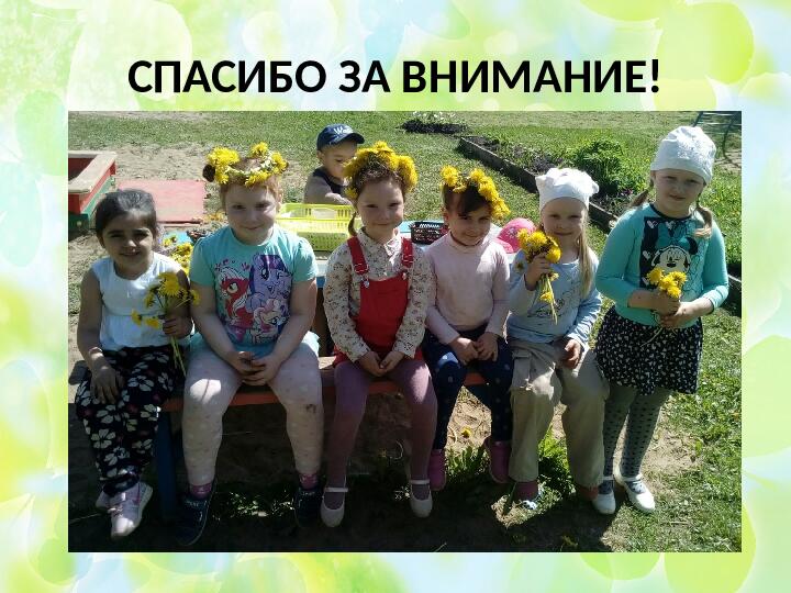 Презентация на тему "Отчет за проделанную работу в летний оздоровительный период в старшей группе"
