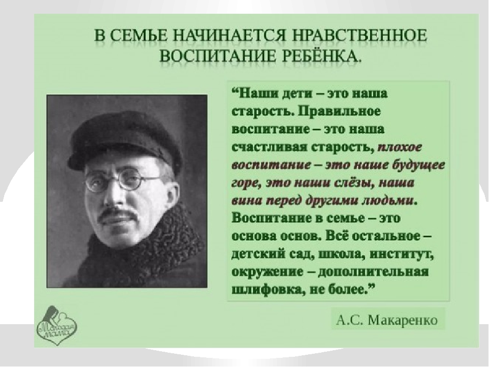 Презентация на родительское собрание "Роль родителей в нарвственном воспитании"