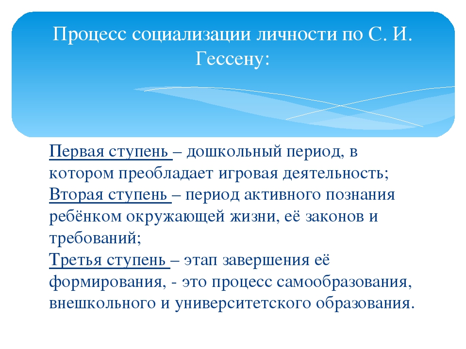 Презентация "Социализация в семье"