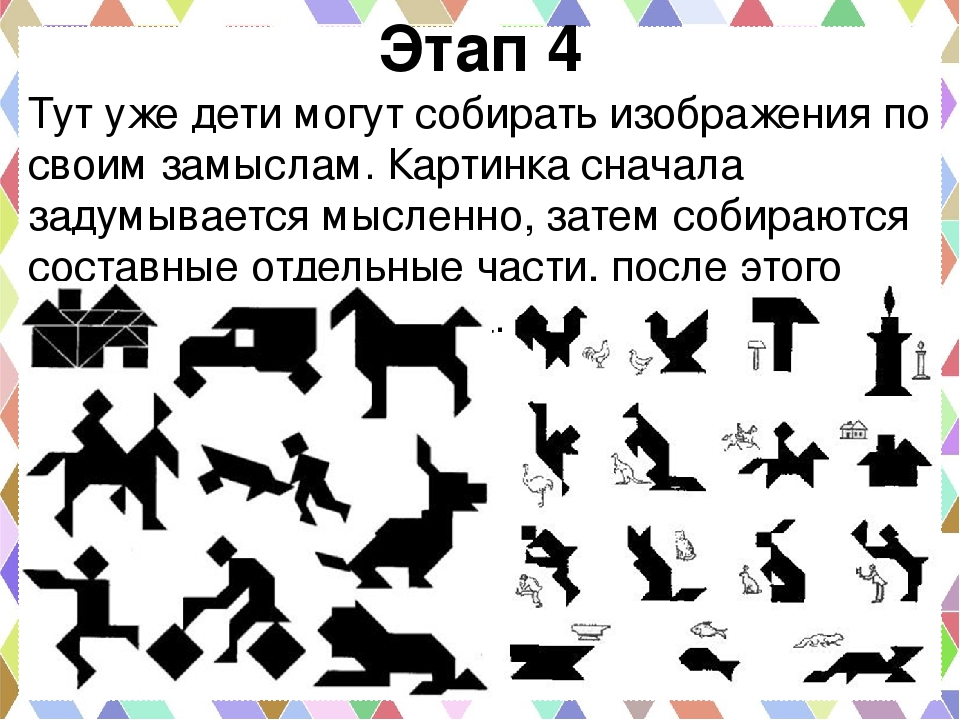 Танграм как средство развития всех психических процессов дошкольника