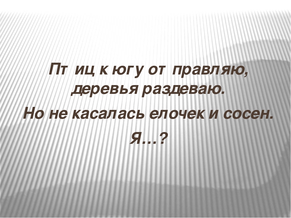 Презентация на тему : "Времена года" для средней группы