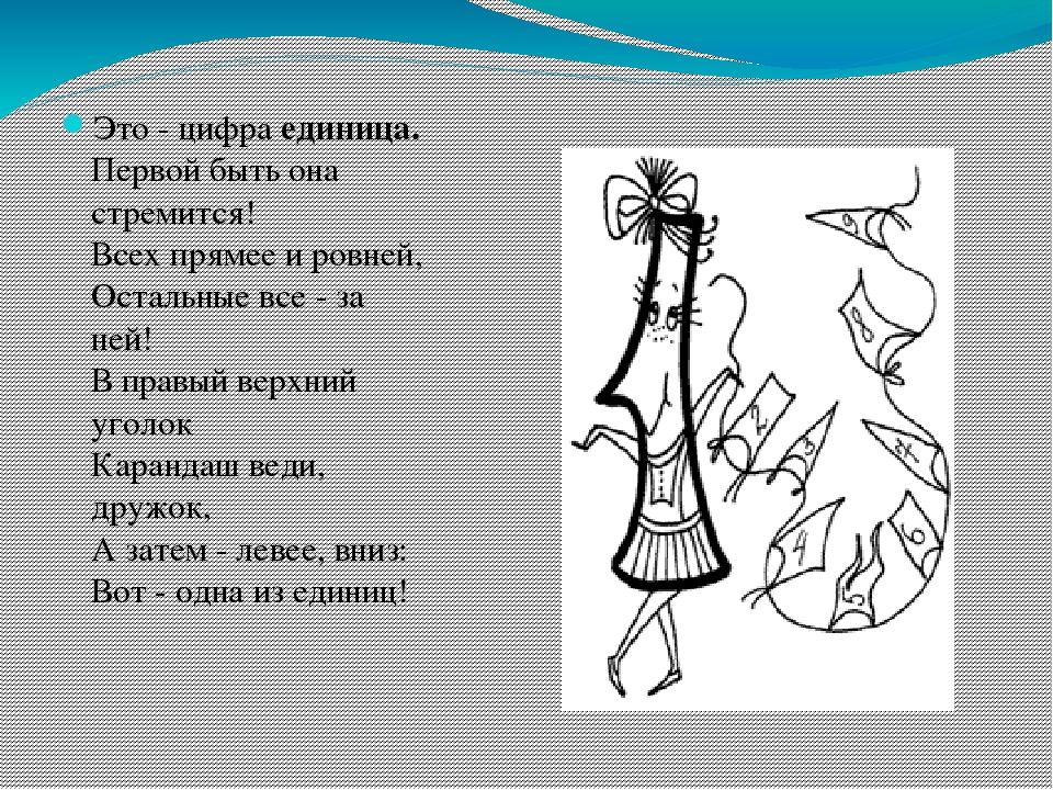 Презентация для дошкольников "Весёлые цифры"