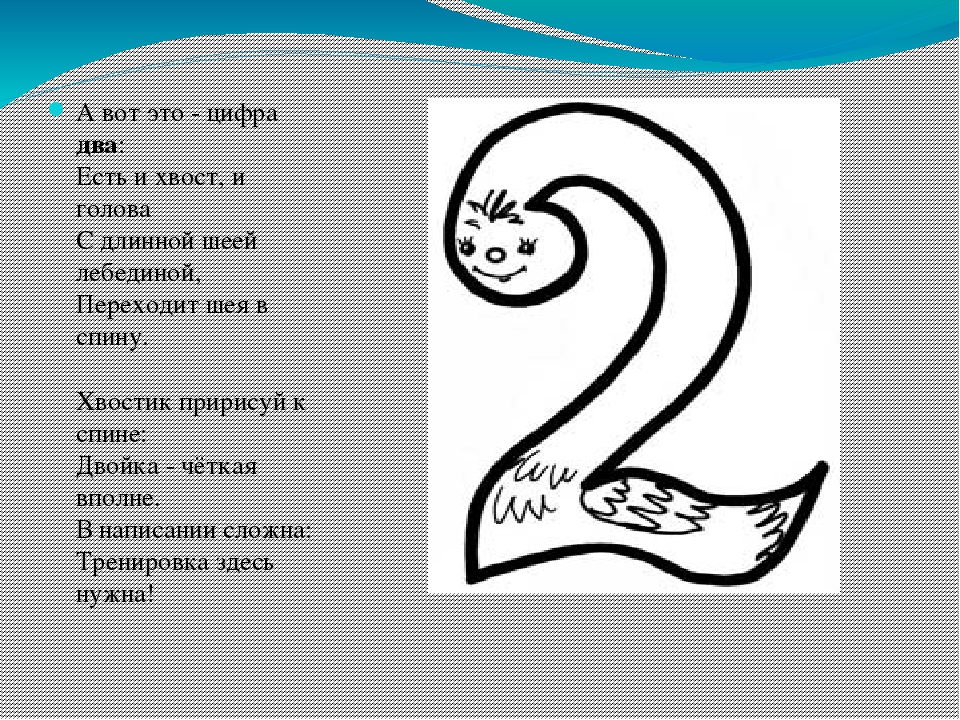Презентация для дошкольников "Весёлые цифры"