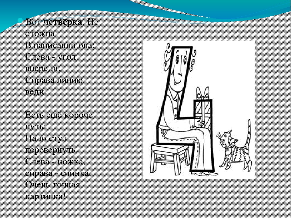 Презентация для дошкольников "Весёлые цифры"