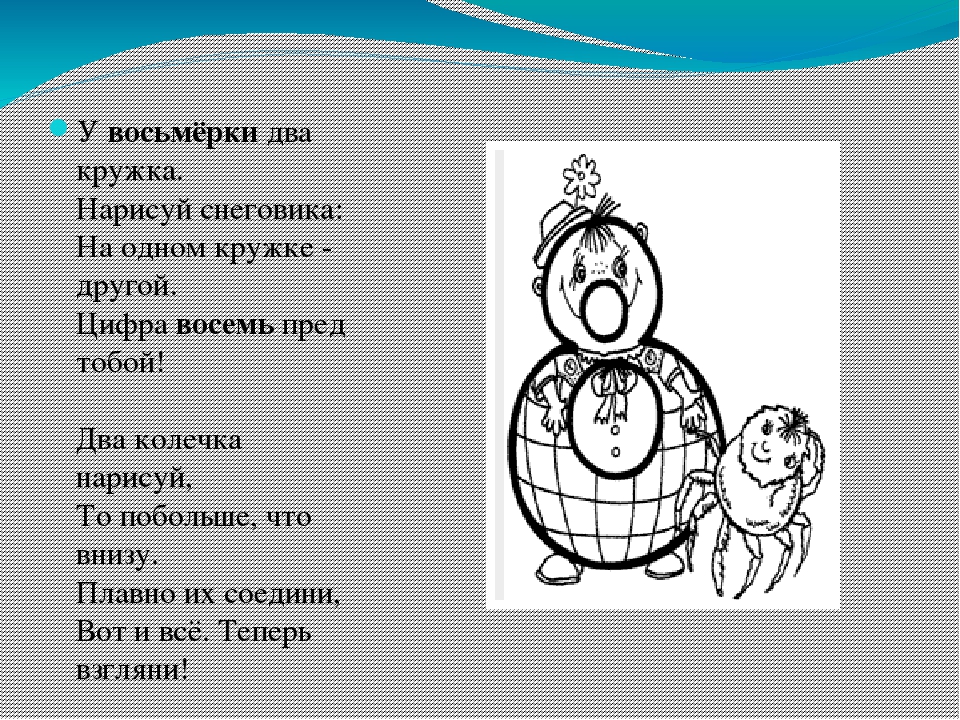 Презентация для дошкольников "Весёлые цифры"