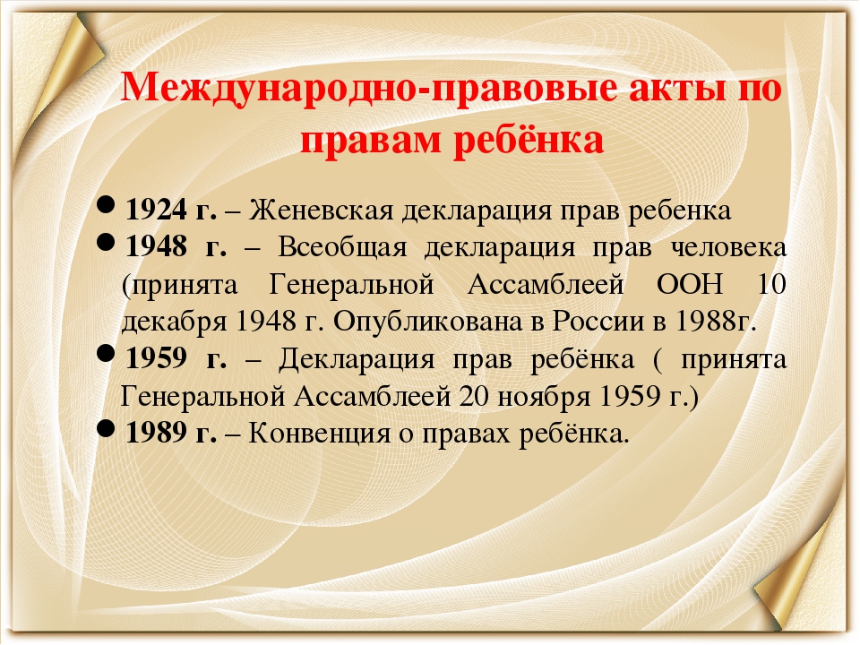 Какие международные акты. Законодательные акты о правах ребенка. Международные акты по правам ребенка. Международные акты о правах человека. Женевская конвенция по правам ребенка год.