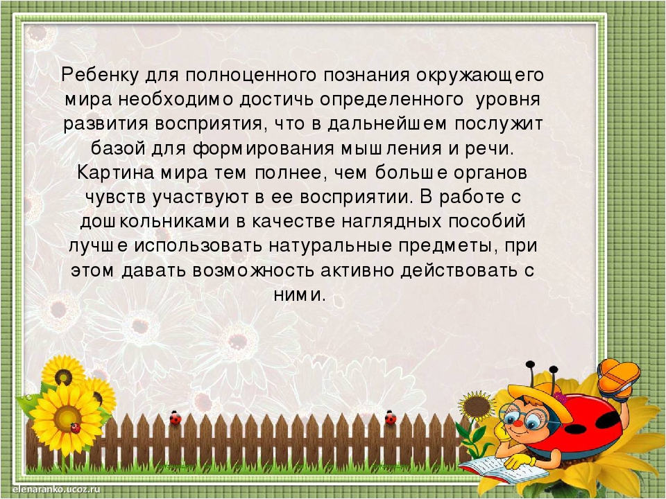 Презентация "Дидактическая игра как средство сенсорного развития детей
