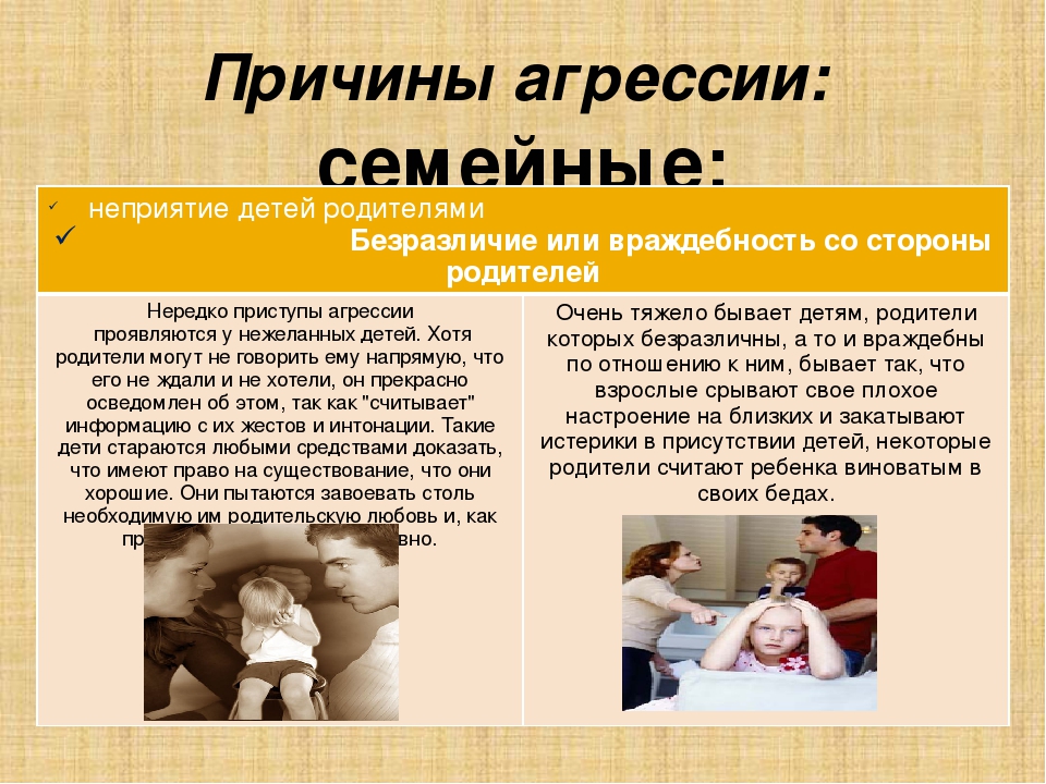 Презентация на тему: "Агрессивный ребенок"