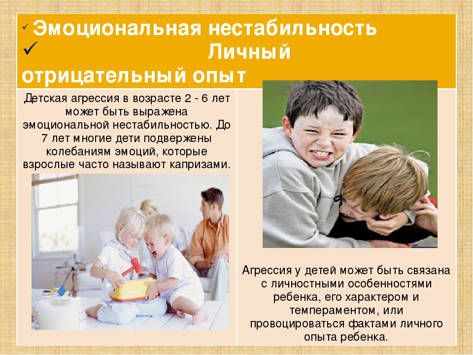 Презентация на тему: "Агрессивный ребенок"