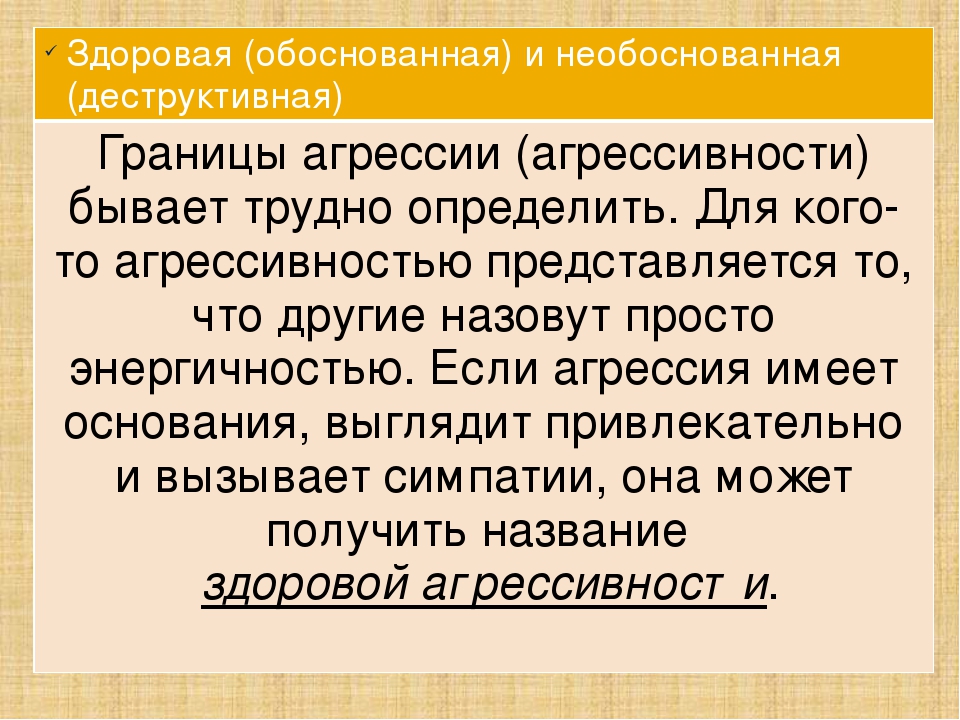 Презентация на тему: "Агрессивный ребенок"