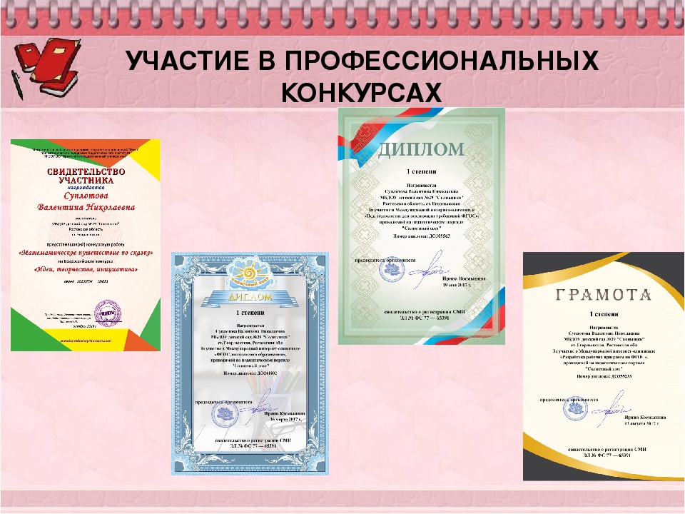 Презентация на тему: "Электронное портфолио педагога" (дошкольное образование).