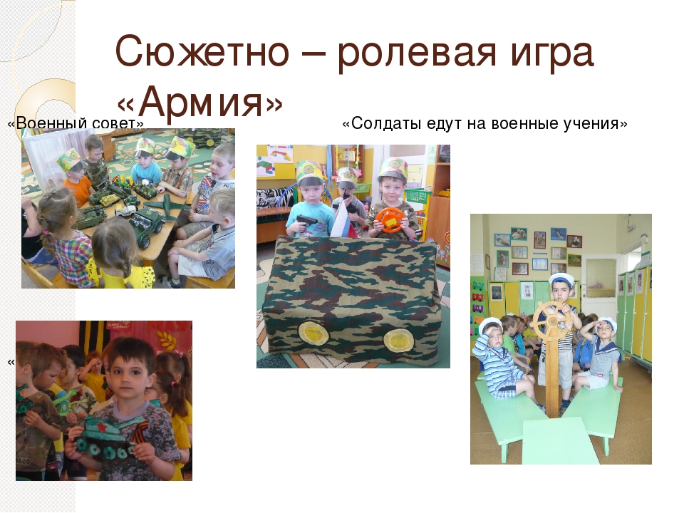 Организация пространства в сюжетно-ролевой игре