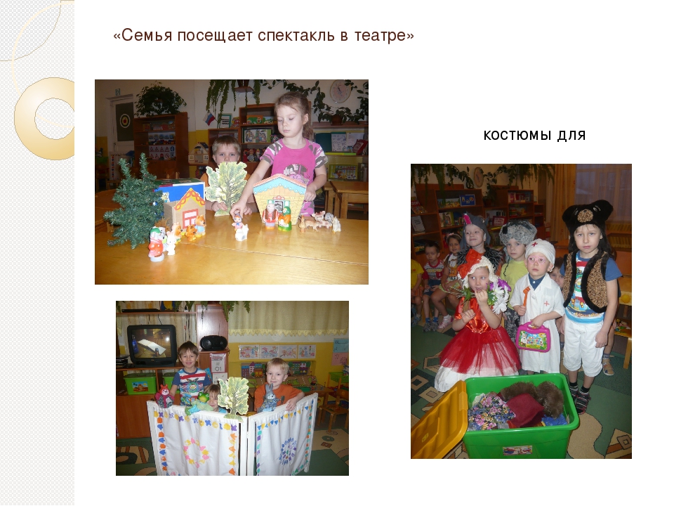 Организация пространства в сюжетно-ролевой игре