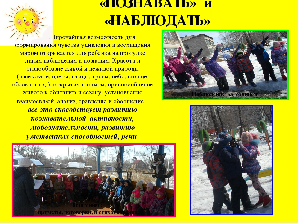Презентация Реализация прогулочной карты с детьми старшего возраста