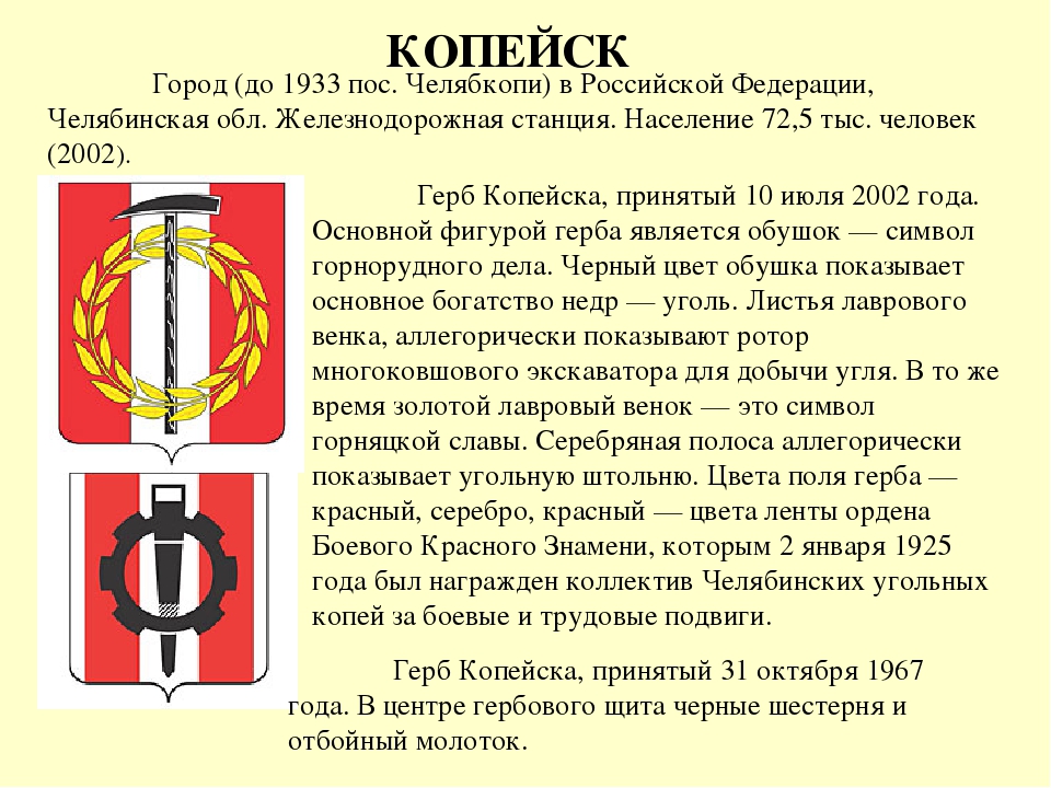 Город копейск проект