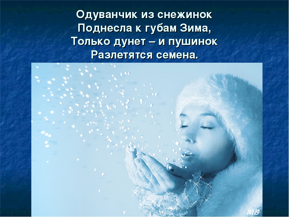 Презентация на тему: «Зимняя сказка»