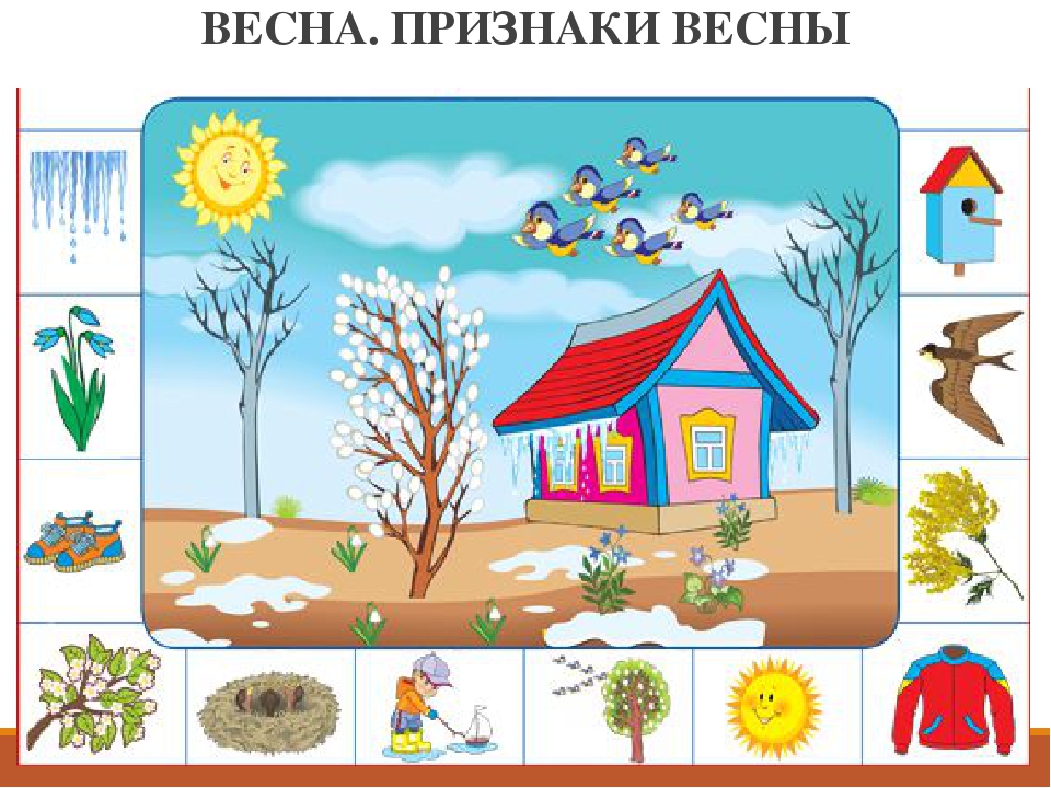 Презентация для детей дошкольного возраста на тему "Времена года"