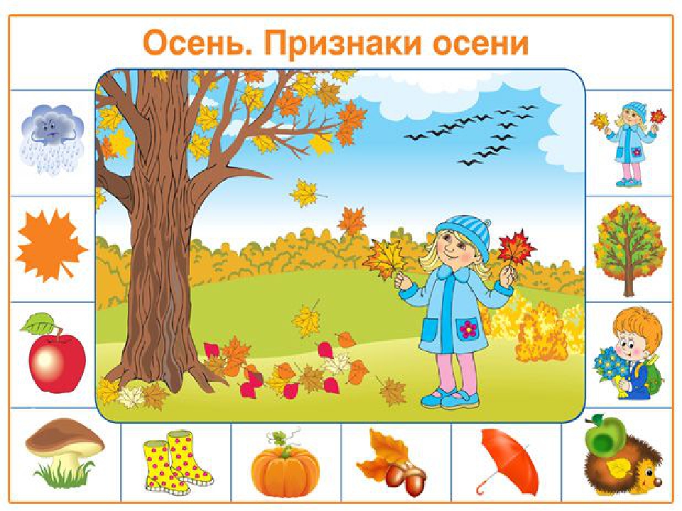 Презентация для детей дошкольного возраста на тему "Времена года"