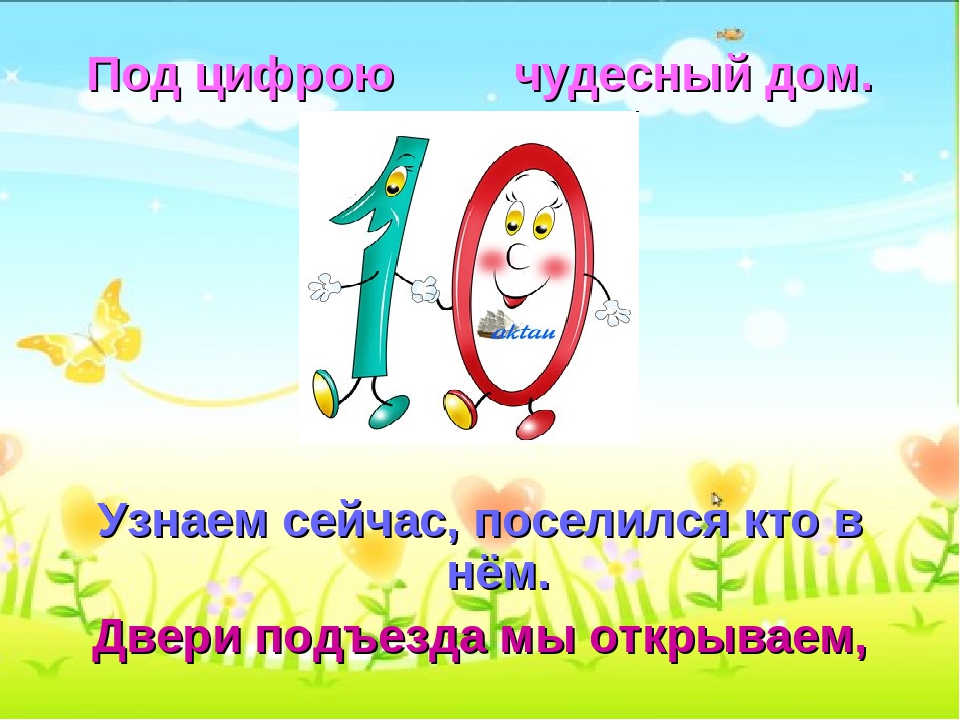 Презентация для детей старшей группы по математике на тему "Состав числа"