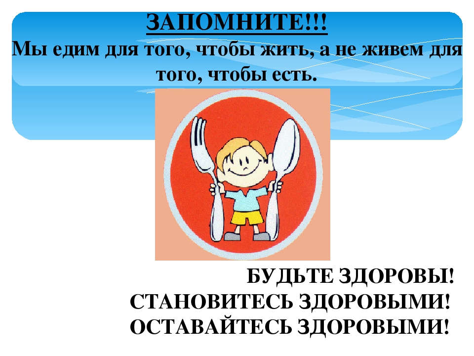 Презентация для родителей в ДОУ "Здоровое питание - залог здоровья"
