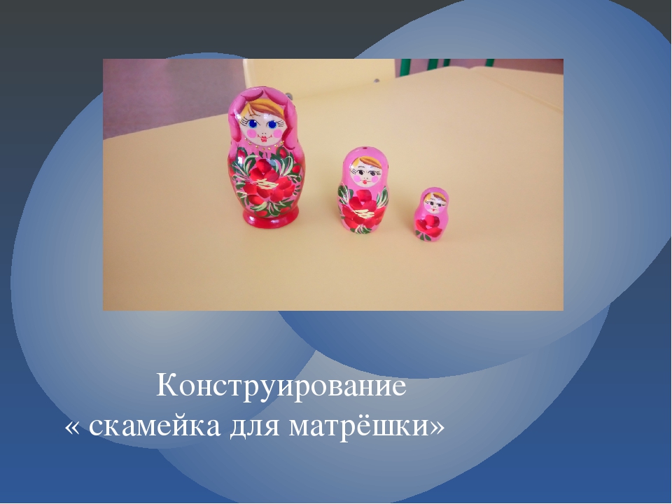 Презентация - "Народная игрушка матрёшка"