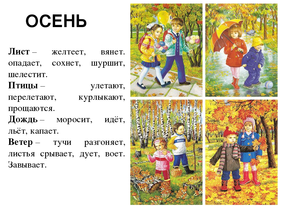 Презентация Тема "Времена года"